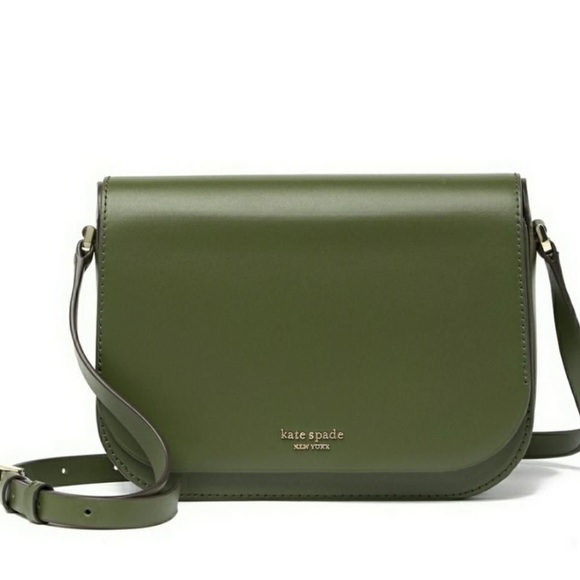 kate spade Handbags - Kate Spade Olive Green Crossbody Purse Bag